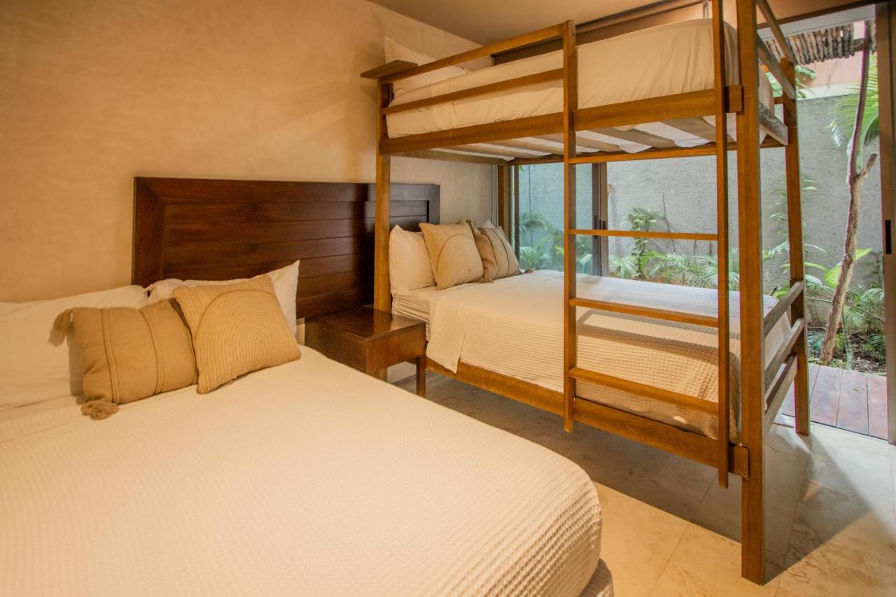 Ideal 4 Groups Aldeazama 2Br 10Pax Apt Papaya Playa Tulum Kültér fotó