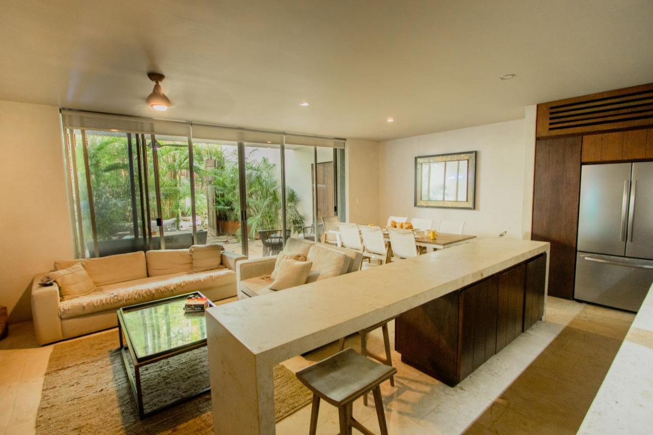 Ideal 4 Groups Aldeazama 2Br 10Pax Apt Papaya Playa Tulum Kültér fotó
