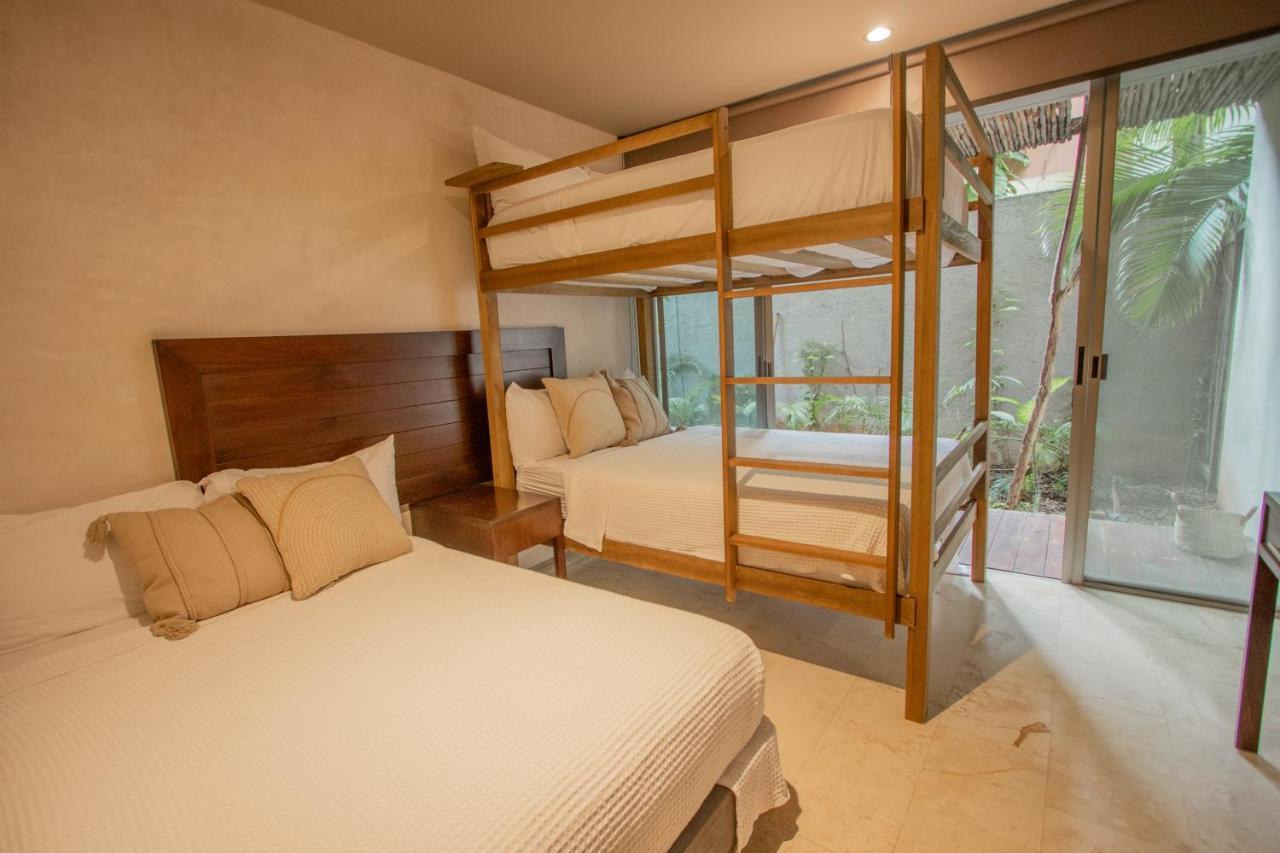 Ideal 4 Groups Aldeazama 2Br 10Pax Apt Papaya Playa Tulum Kültér fotó