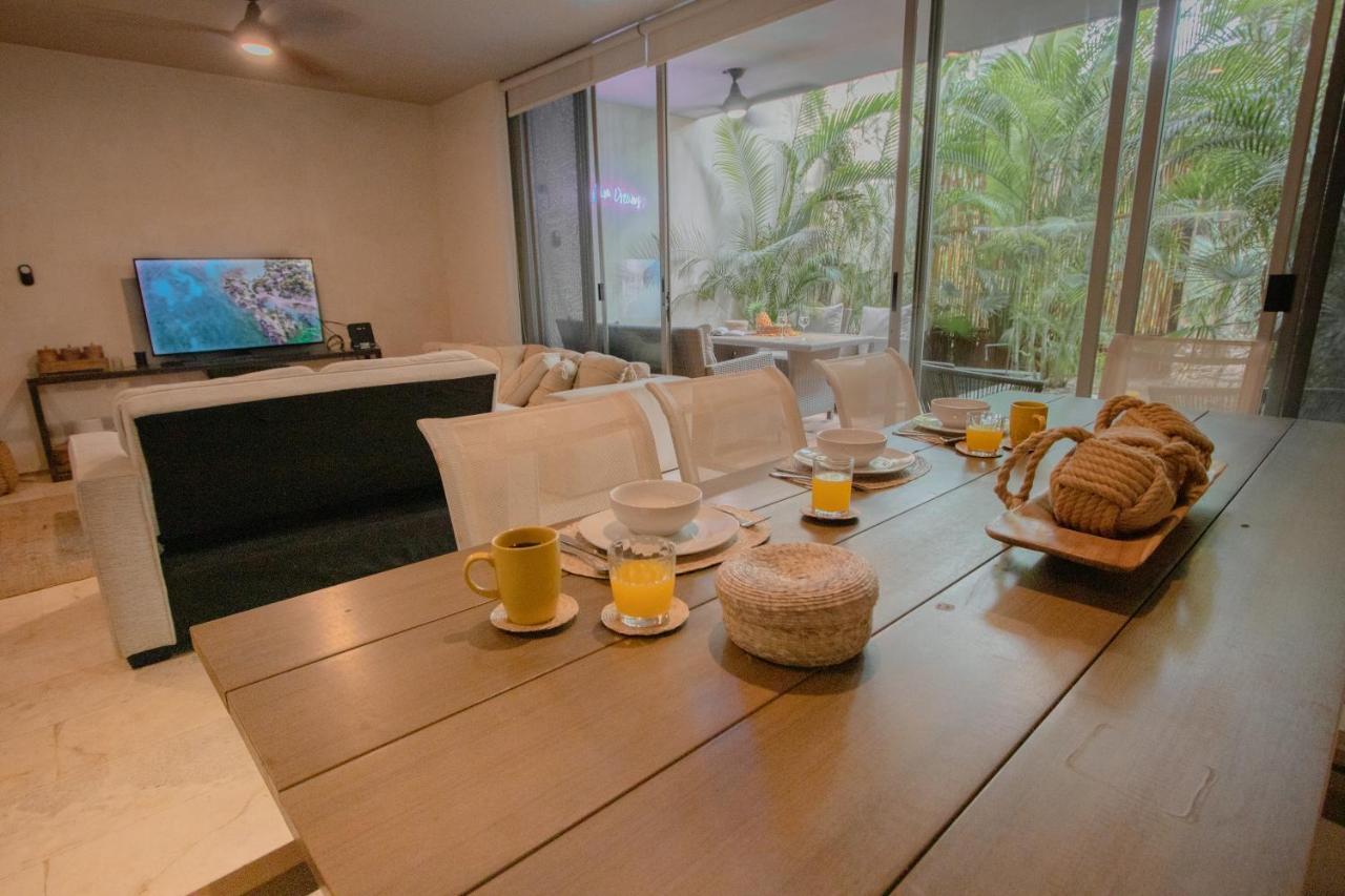 Ideal 4 Groups Aldeazama 2Br 10Pax Apt Papaya Playa Tulum Kültér fotó