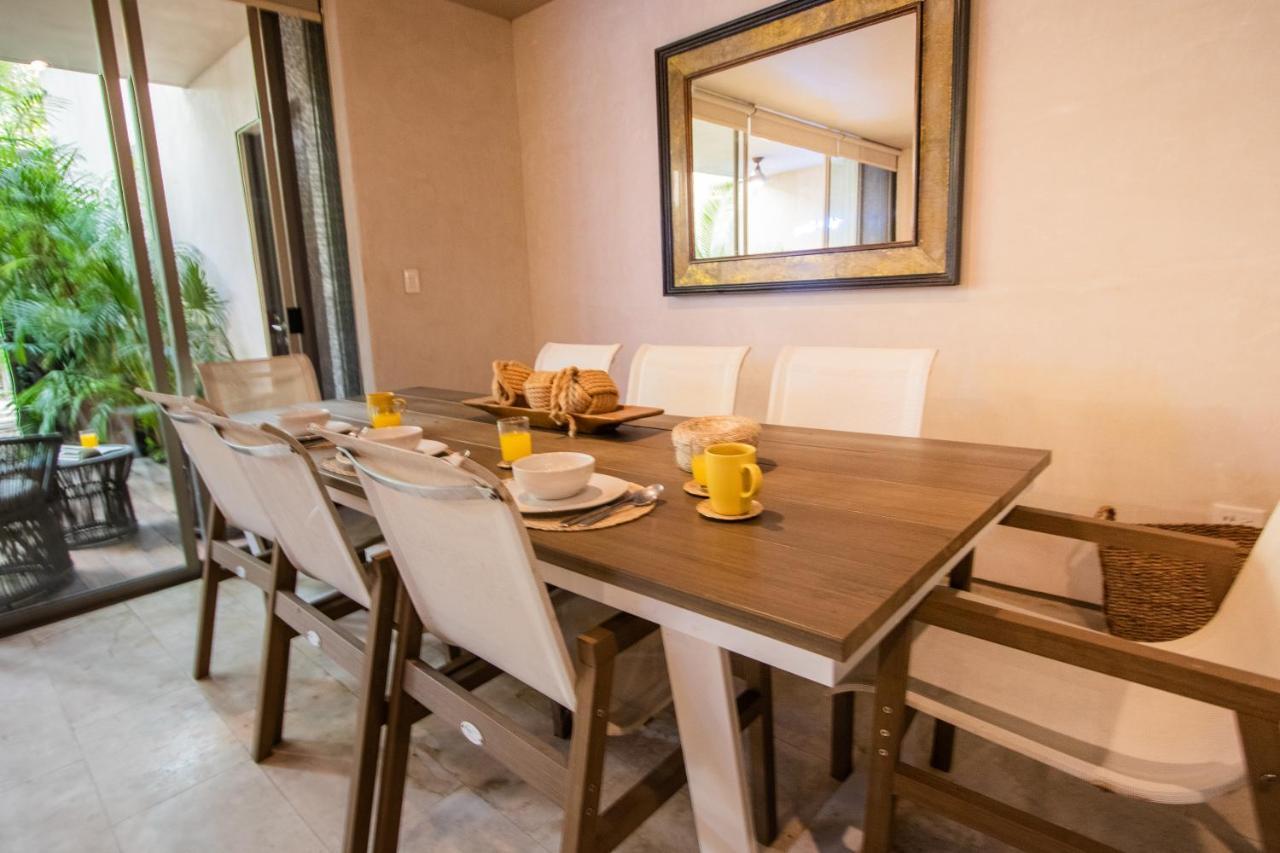 Ideal 4 Groups Aldeazama 2Br 10Pax Apt Papaya Playa Tulum Kültér fotó