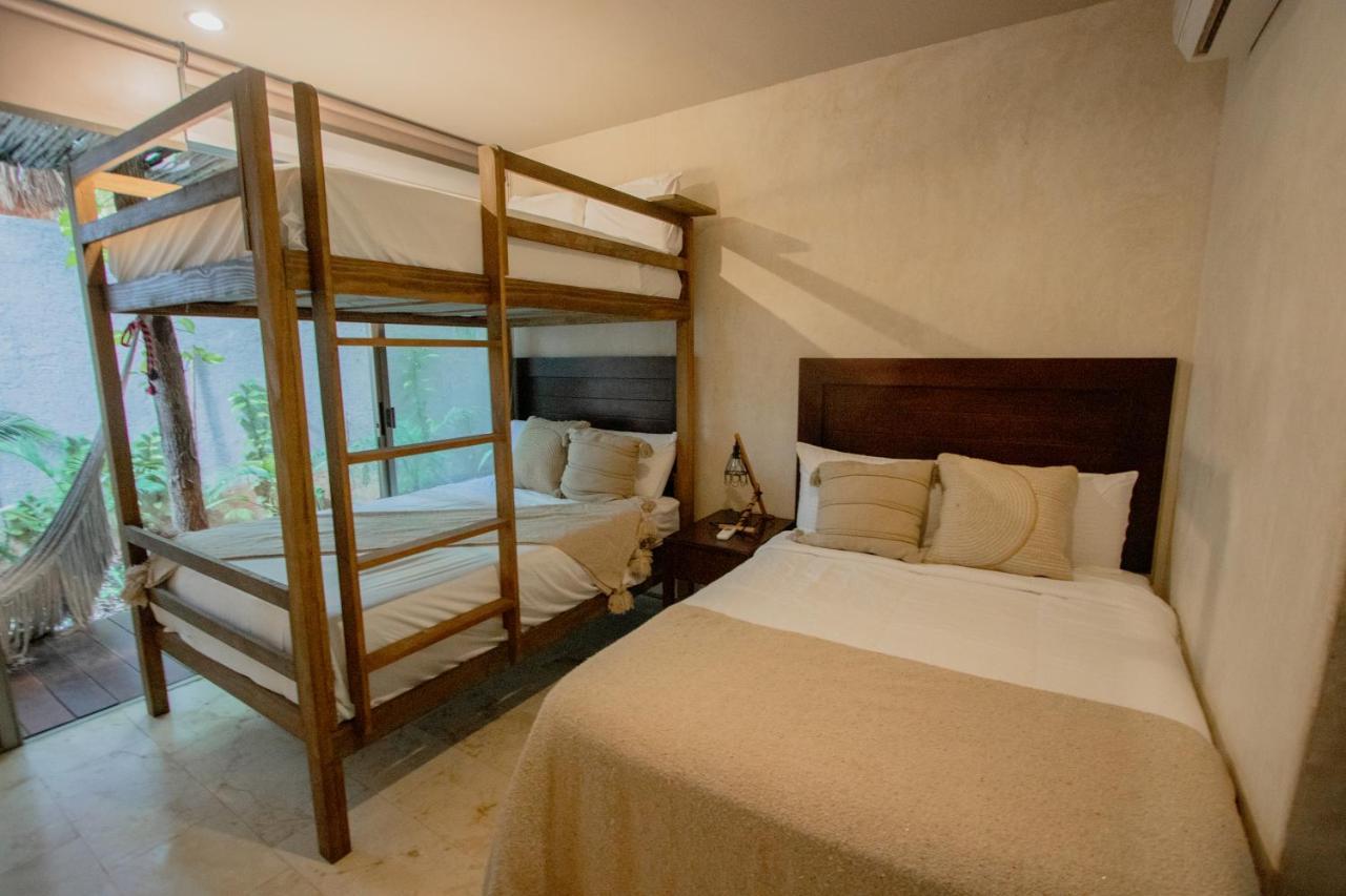 Ideal 4 Groups Aldeazama 2Br 10Pax Apt Papaya Playa Tulum Kültér fotó